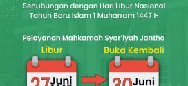 Pengumuman Libur Pelayanan
